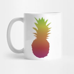 Vintage Summer Beach in Pineapple Mug